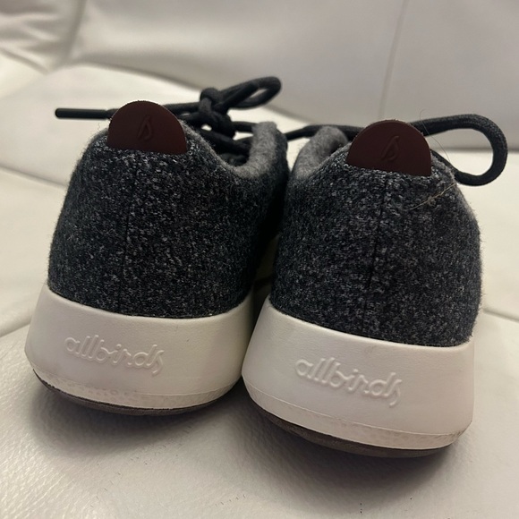Allbirds Wool Runner Mizzles Womens 9 Grey Lace Up Shoes - Picture 3 of 6